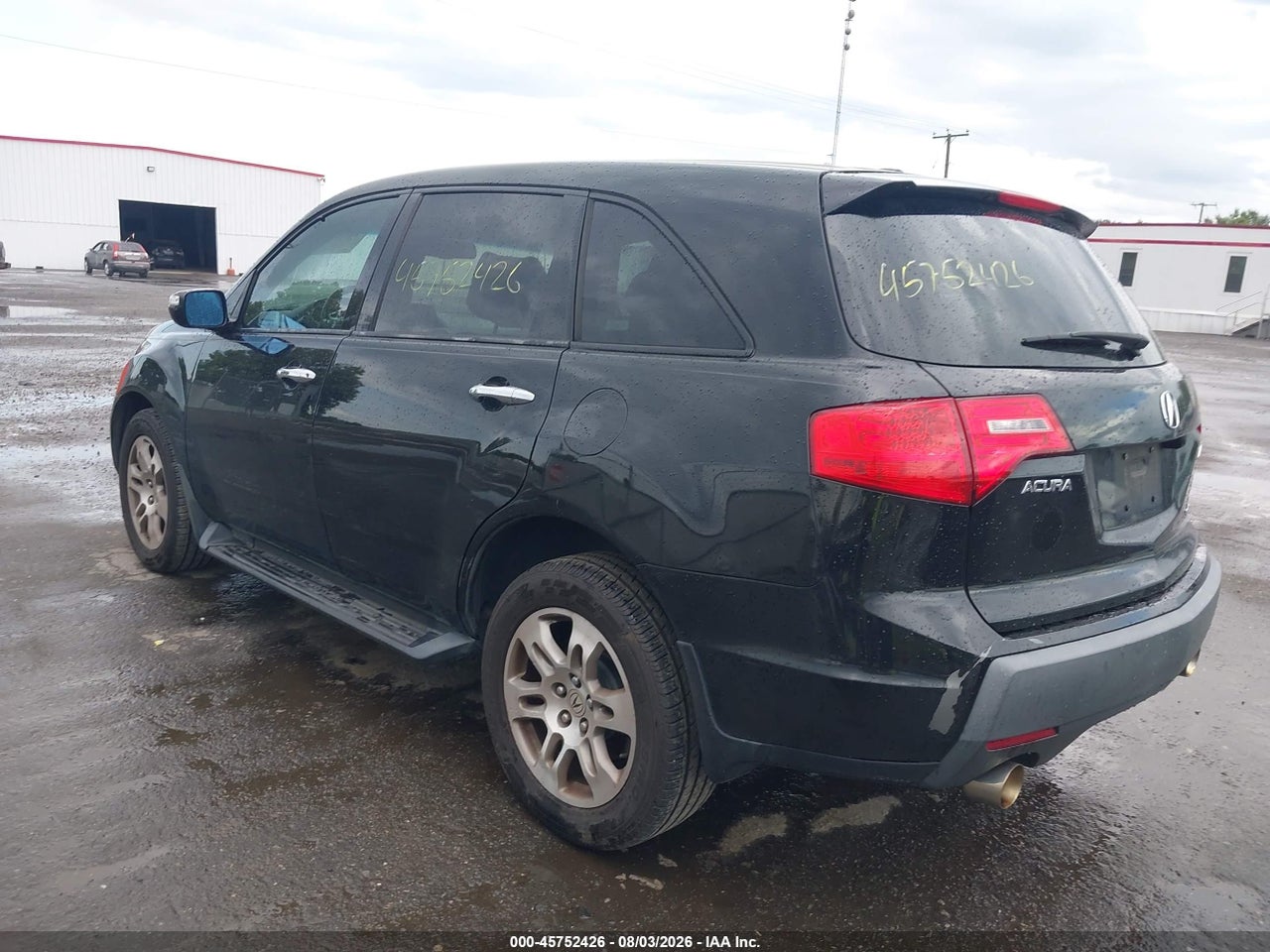 2HNYD28649H****** · 2009 ACURA MDX TECHNOLOGY PACKAGE · 3/11