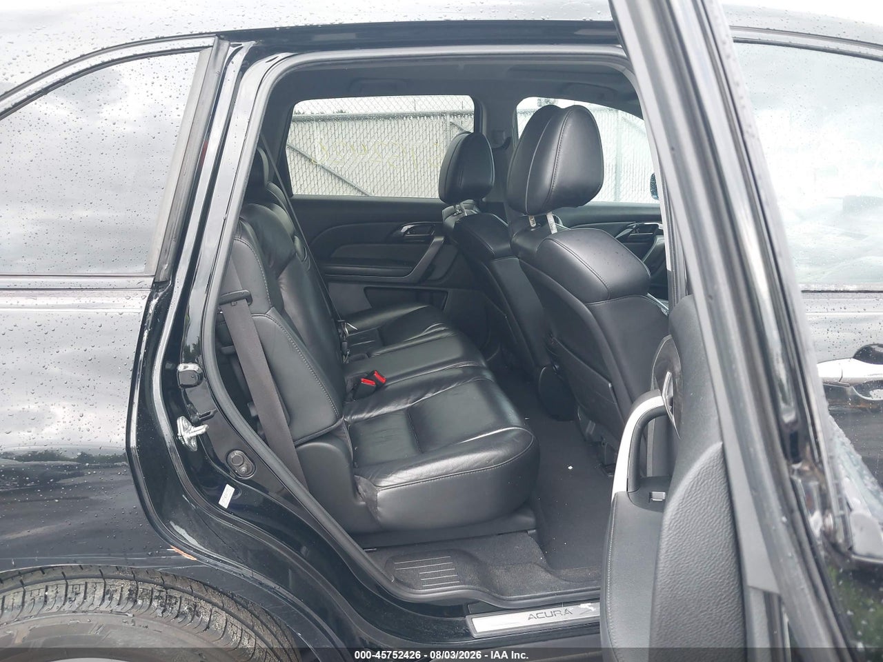2HNYD28649H****** · 2009 ACURA MDX TECHNOLOGY PACKAGE · 8/11