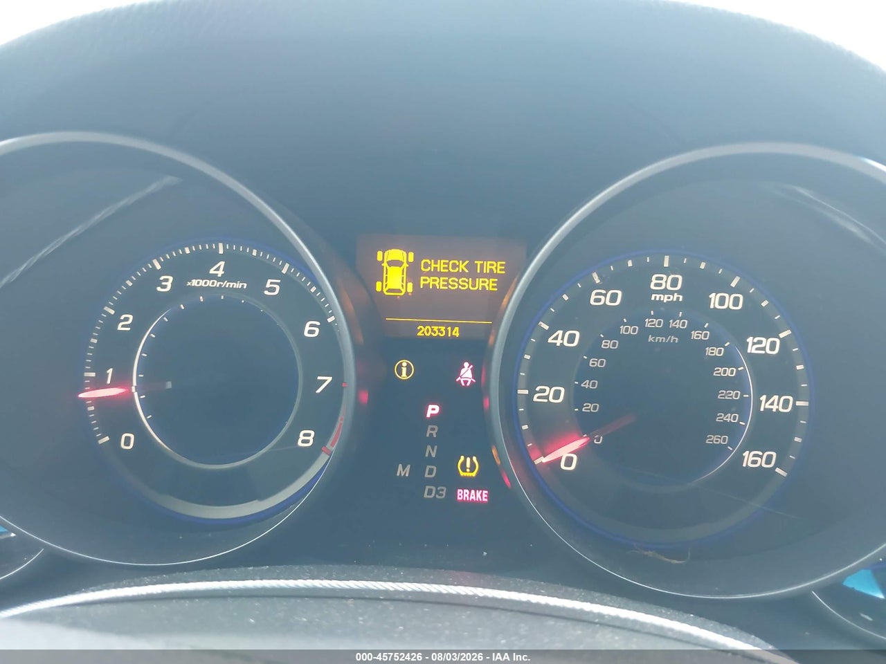 2HNYD28649H****** · 2009 ACURA MDX TECHNOLOGY PACKAGE · 7/11