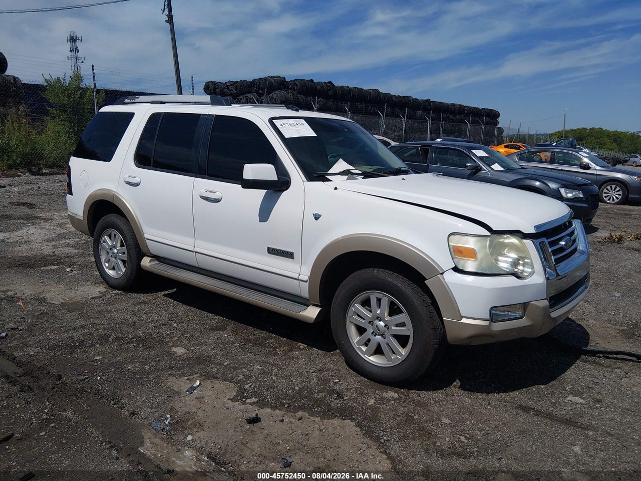 1FMEU74867U****** · 2007 FORD EXPLORER EDDIE BAUER