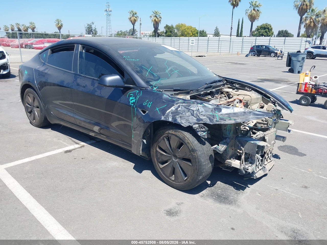 5YJ3E1EAXRF****** · 2024 TESLA MODEL 3 LONG RANGE DUAL MOTOR ALL-WHEEL DRIVE/REAR-WHEEL DRIVE