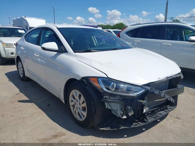 5NPD74LF5JH****** · 2018 HYUNDAI ELANTRA SE