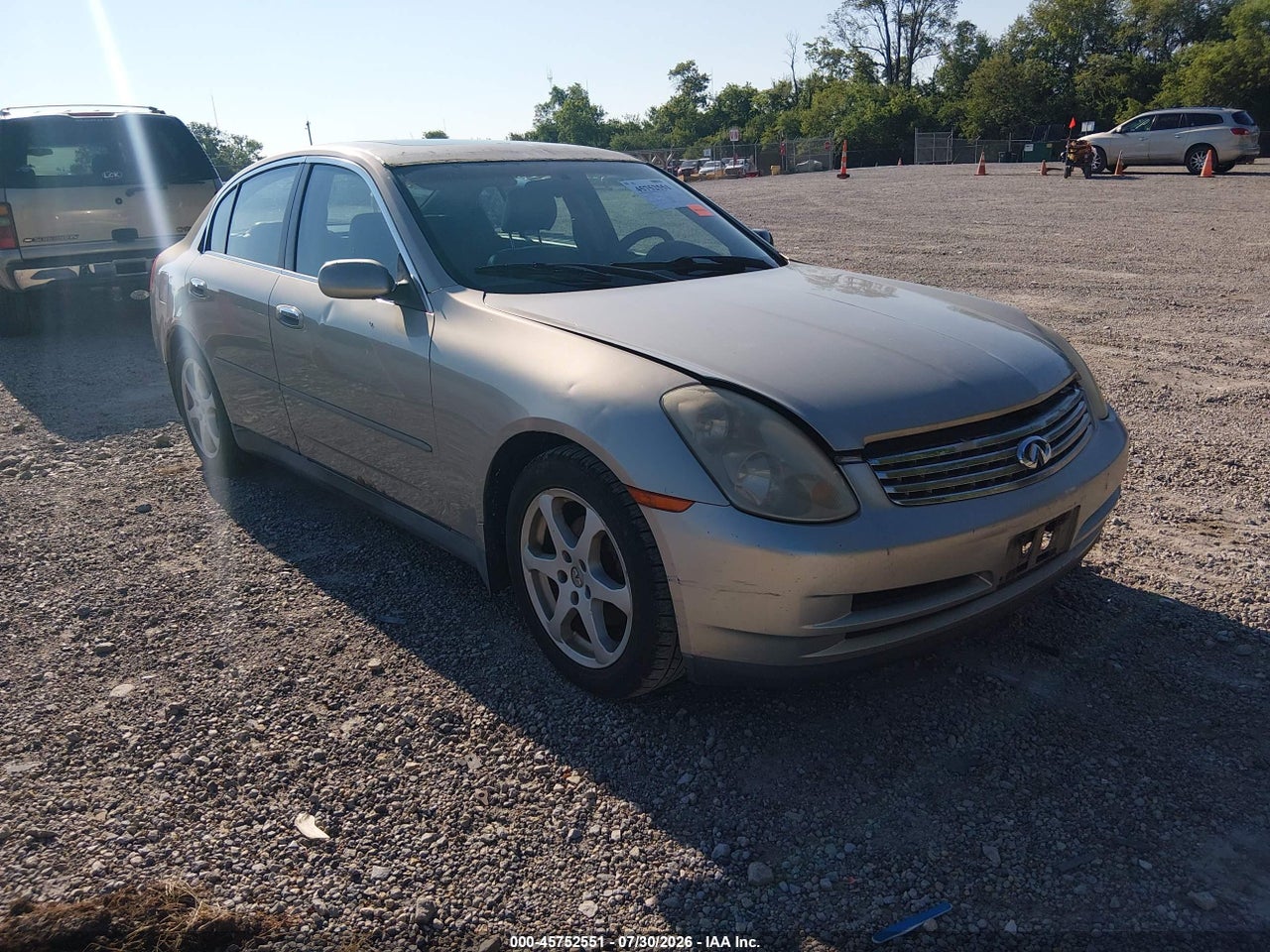 JNKCV51E03M****** · 2003 INFINITI G35 LUXURY LEATHER