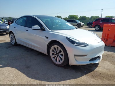 5YJ3E1EA9MF****** · 2021 TESLA MODEL 3 STANDARD RANGE PLUS REAR-WHEEL DRIVE