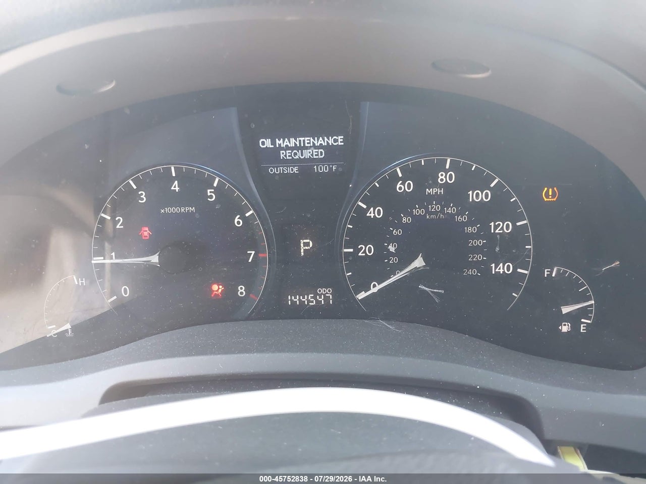 2T2BK1BA0CC****** · 2012 LEXUS RX 350 · 7/11