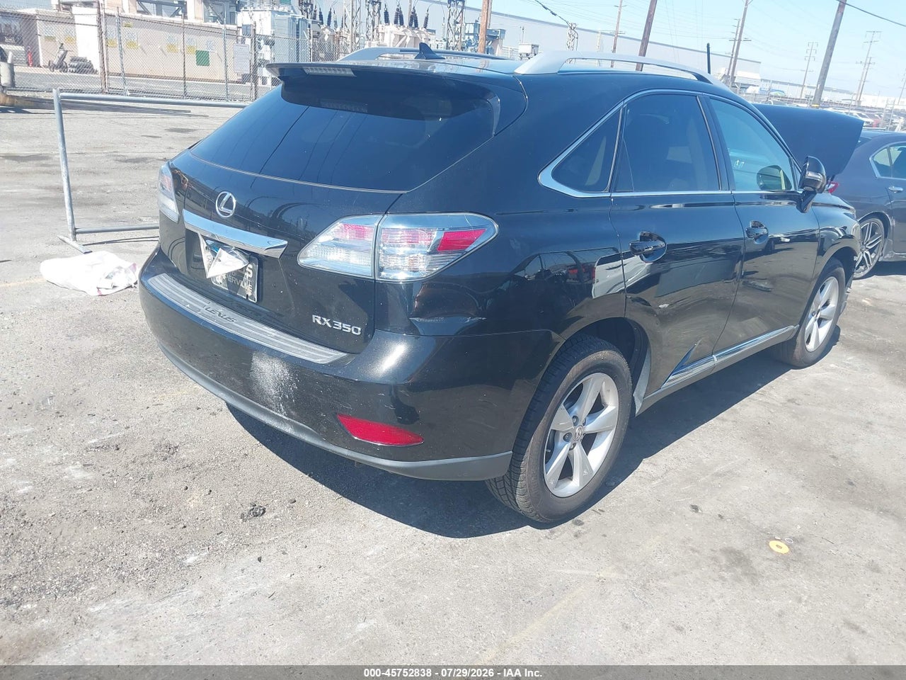 2T2BK1BA0CC****** · 2012 LEXUS RX 350 · 4/11