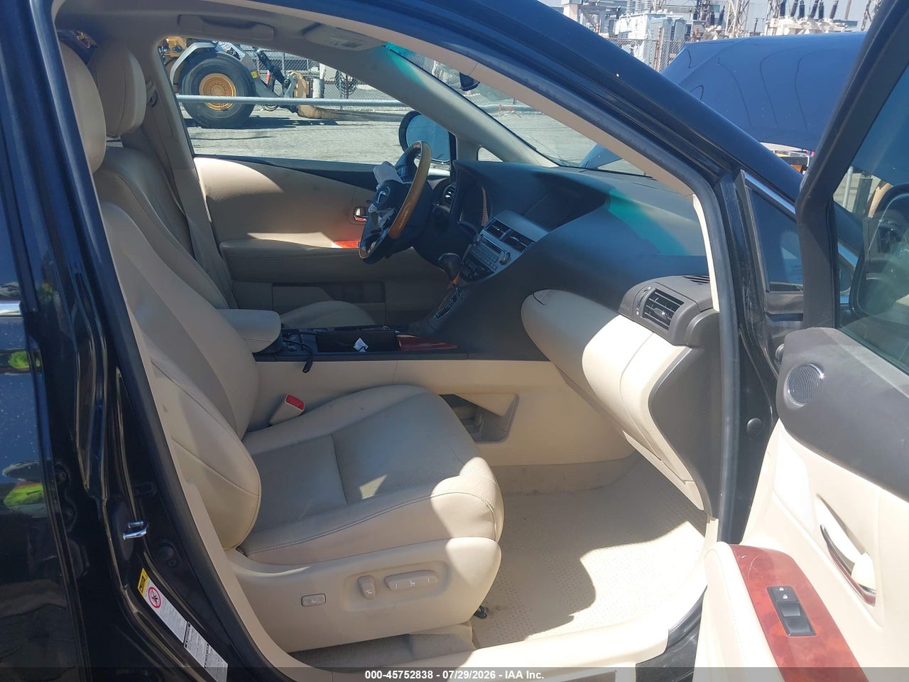 2T2BK1BA0CC****** · 2012 LEXUS RX 350 · 5/11
