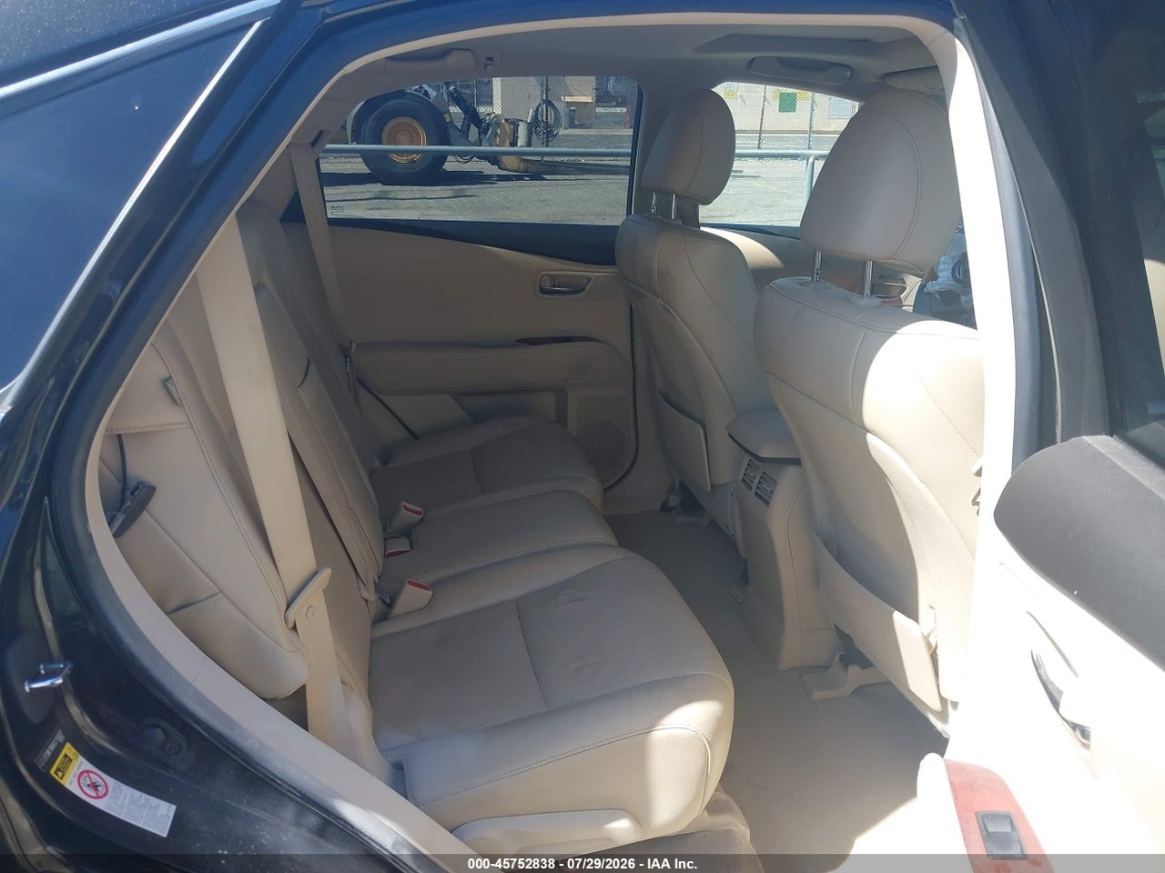 2T2BK1BA0CC****** · 2012 LEXUS RX 350 · 8/11