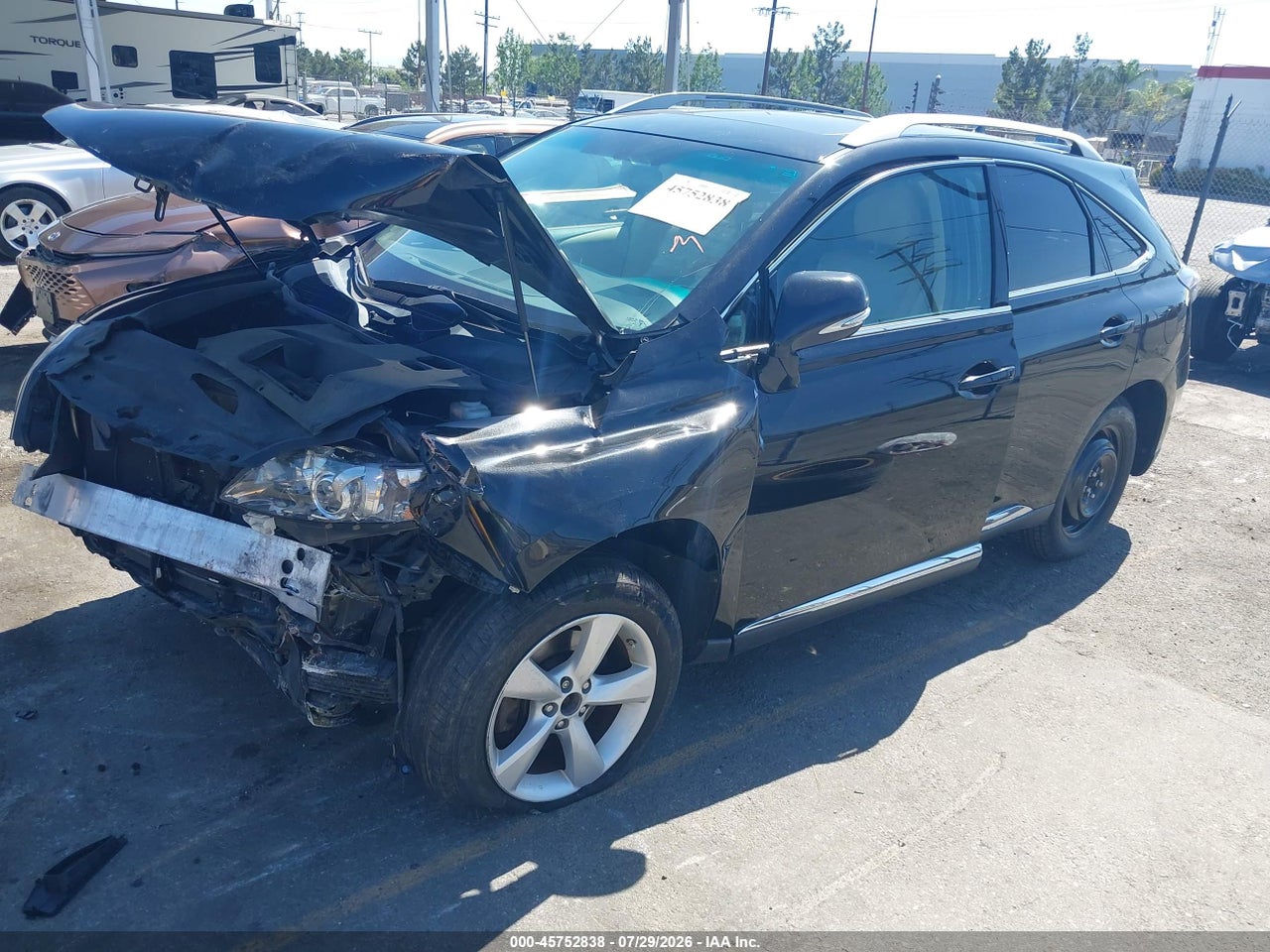 2T2BK1BA0CC****** · 2012 LEXUS RX 350 · 2/11