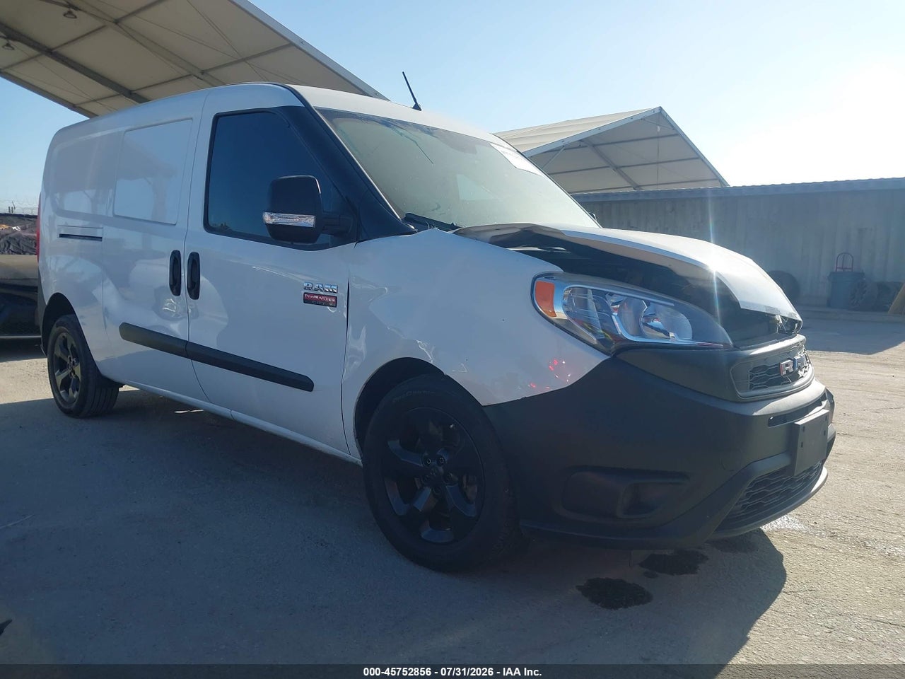 ZFBHRFAB4K6****** · 2019 RAM PROMASTER CITY TRADESMAN