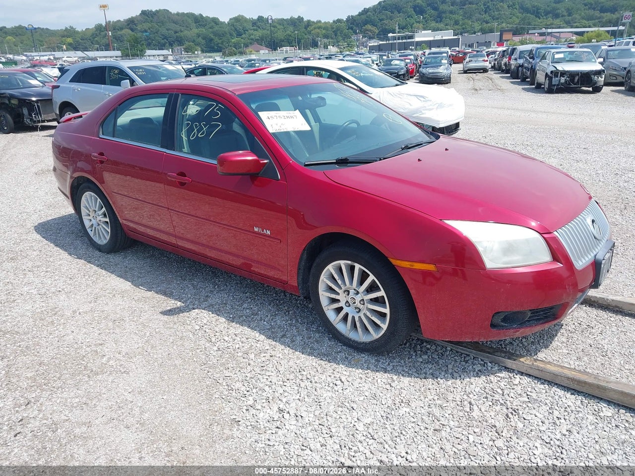 3MEHM08178R****** · 2008 MERCURY MILAN V6 PREMIER