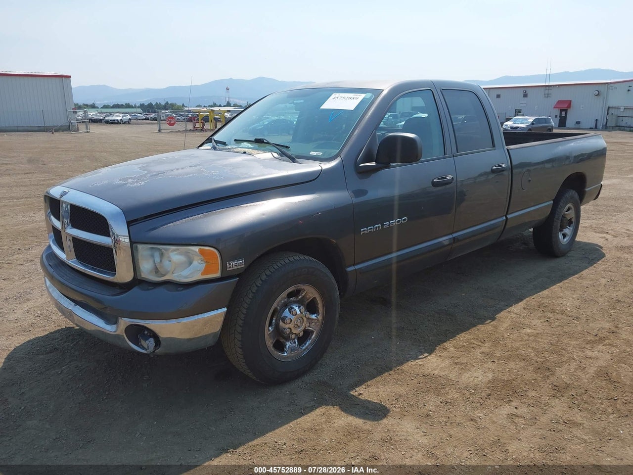 3D7KA28D03G****** · 2003 DODGE RAM 2500 SLT/LARAMIE/ST · 2/11