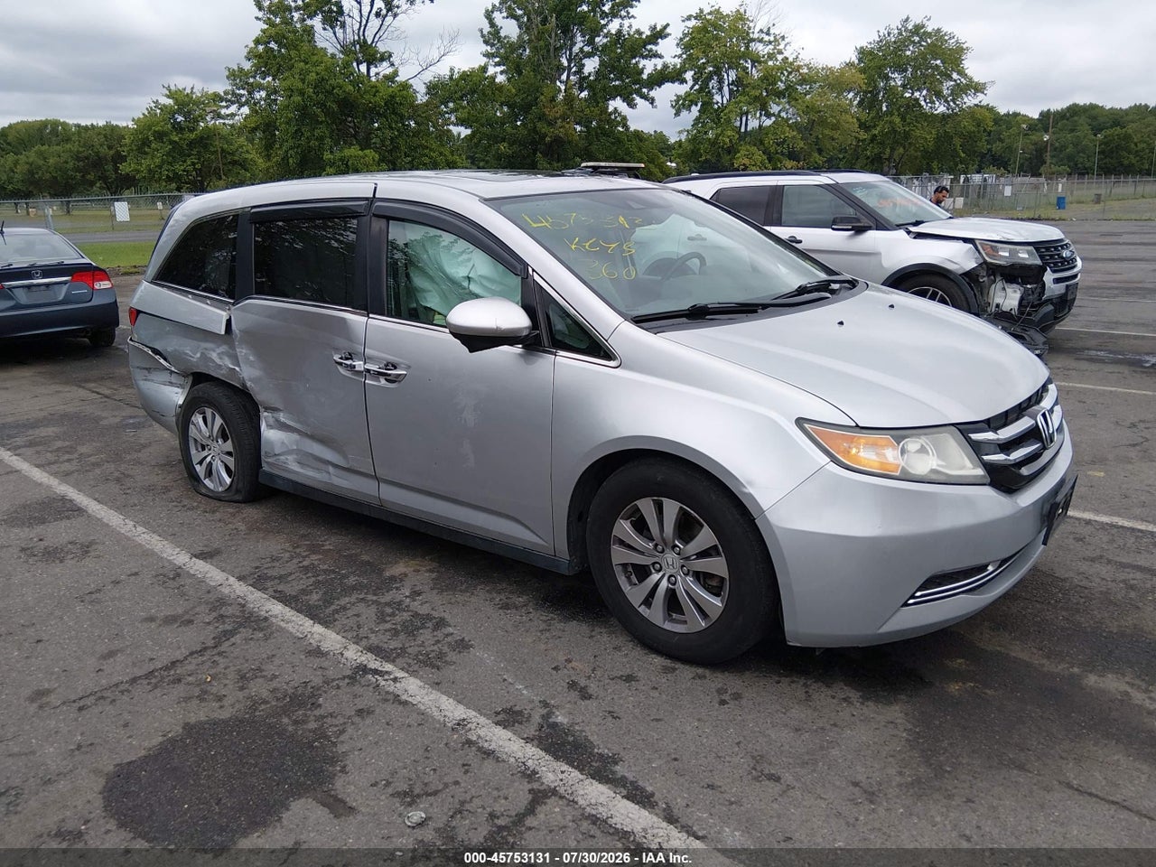 5FNRL5H63FB****** · 2015 HONDA ODYSSEY EX-L