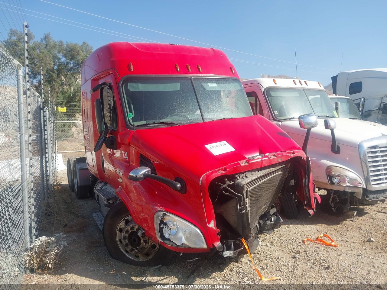 3AKJGHDV7HS****** · 2017 FREIGHTLINER CASCADIA 113