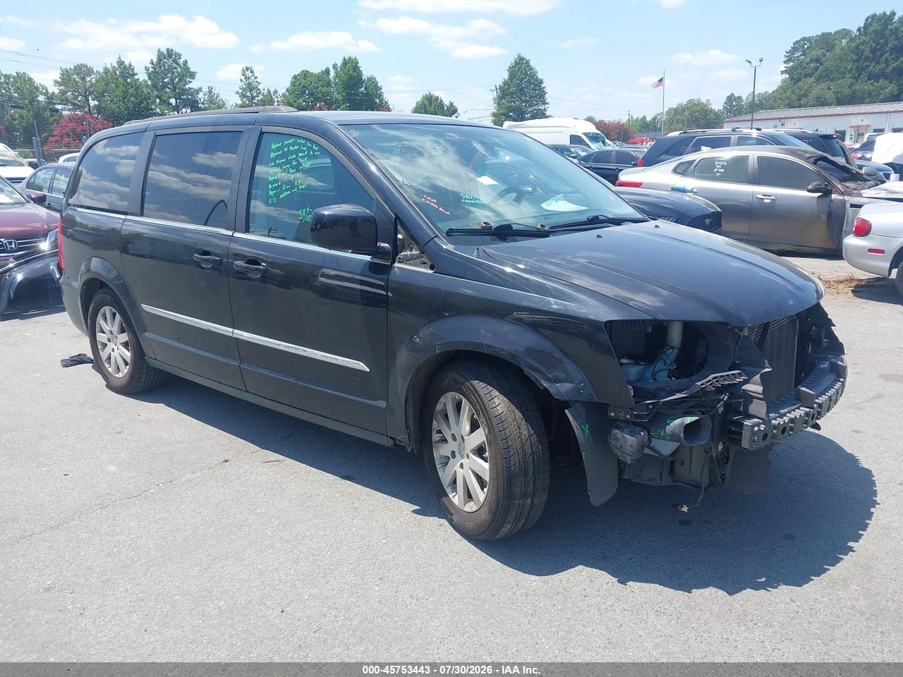 2C4RC1BG8GR****** · 2016 CHRYSLER TOWN &amp; COUNTRY TOURING