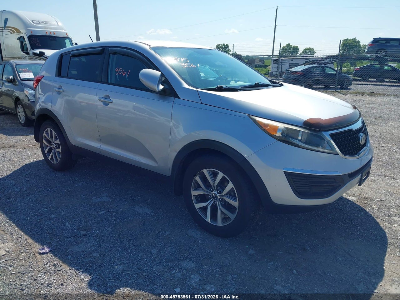 KNDPB3AC2E7****** · 2014 KIA SPORTAGE LX