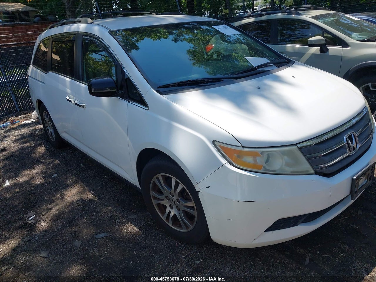 5FNRL5H40CB****** · 2012 HONDA ODYSSEY EX