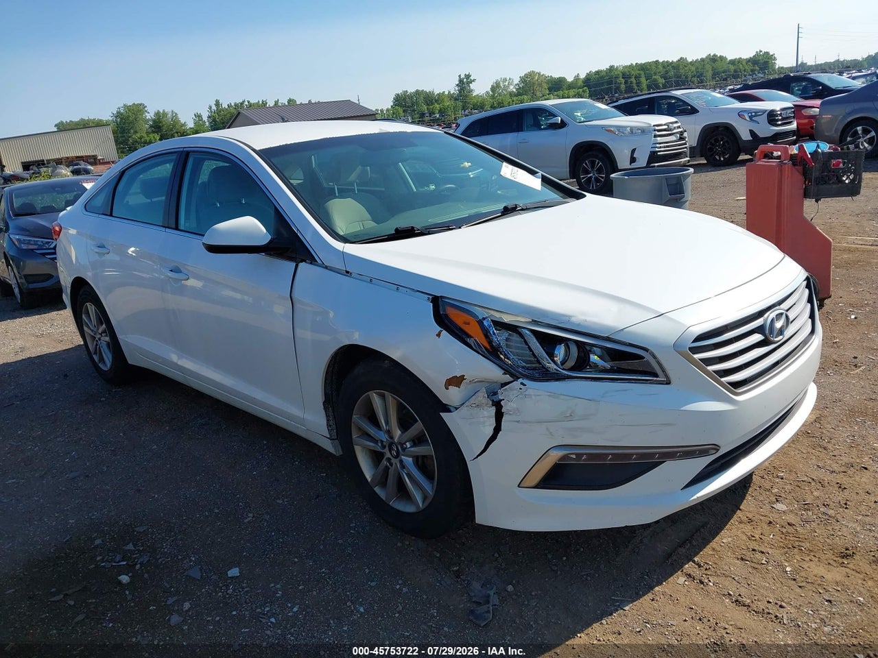 5NPE24AFXFH****** · 2015 HYUNDAI SONATA SE