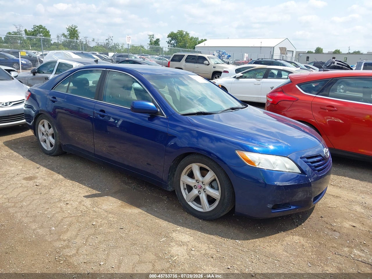 4T1BK46K07U****** · 2007 TOYOTA CAMRY LE V6