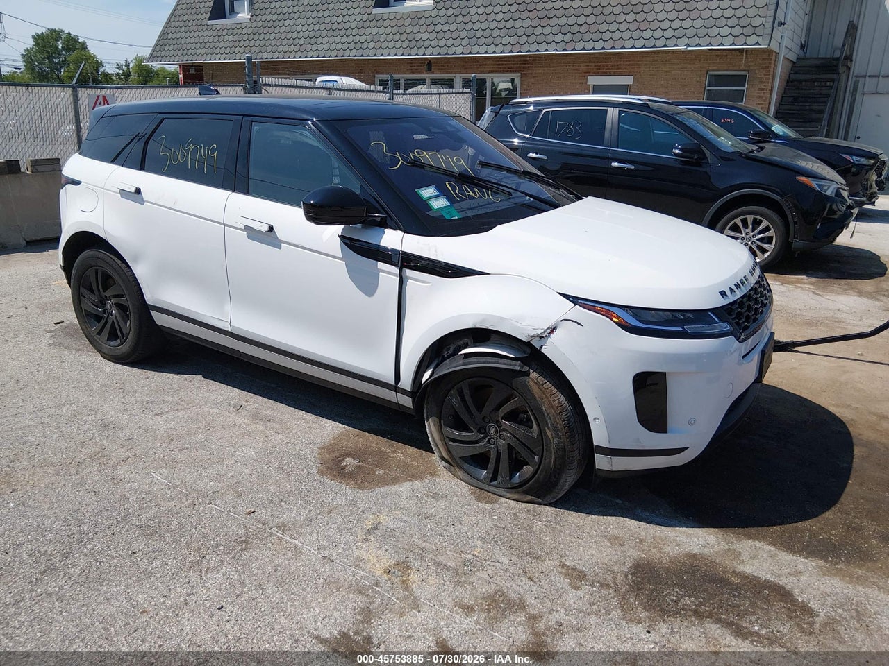 SALZJ2FX1MH****** · 2021 LAND ROVER RANGE ROVER EVOQUE S