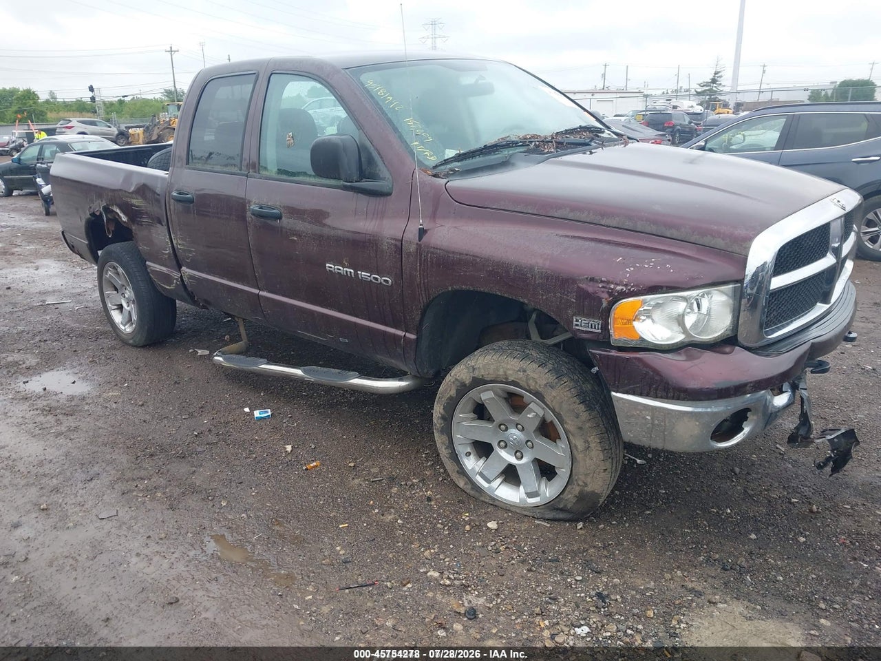 1D7HU18D04S****** · 2004 DODGE RAM 1500 SLT/LARAMIE