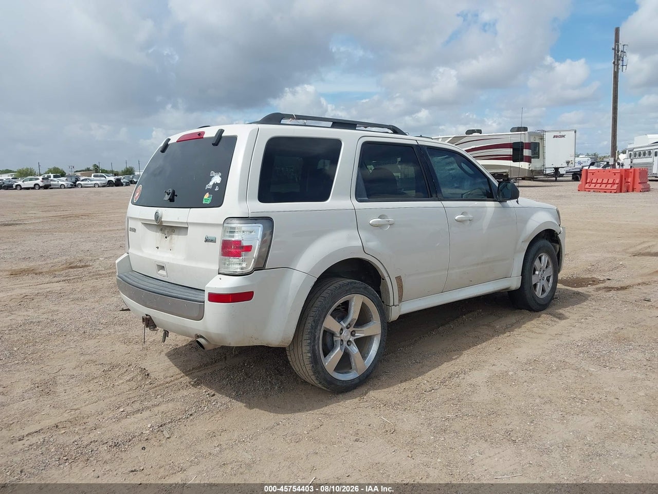 4M2CN8BG4AK****** · 2010 MERCURY MARINER · 4/10