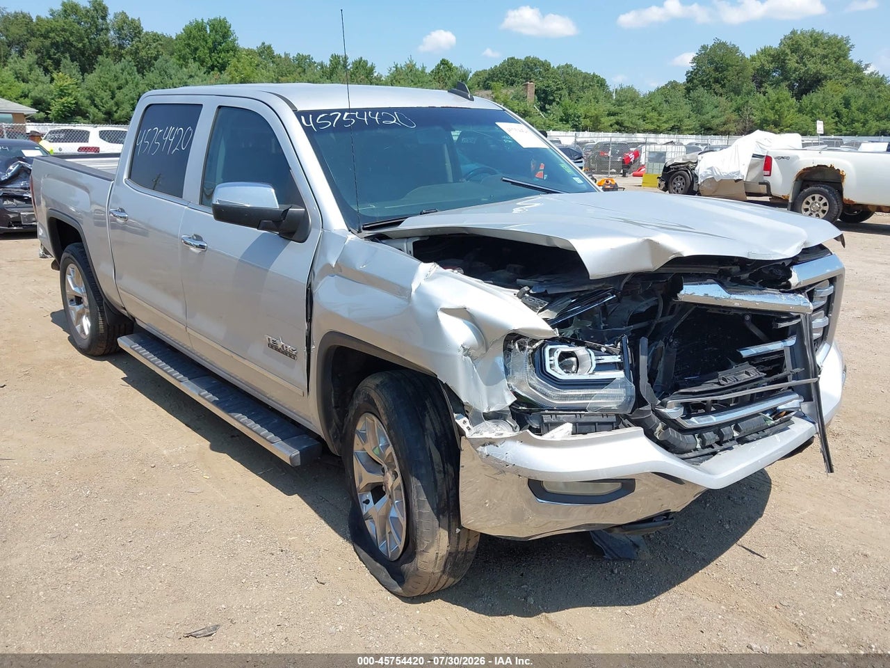 3GTP1NECXGG****** · 2016 GMC SIERRA 1500 SLT · 6/11