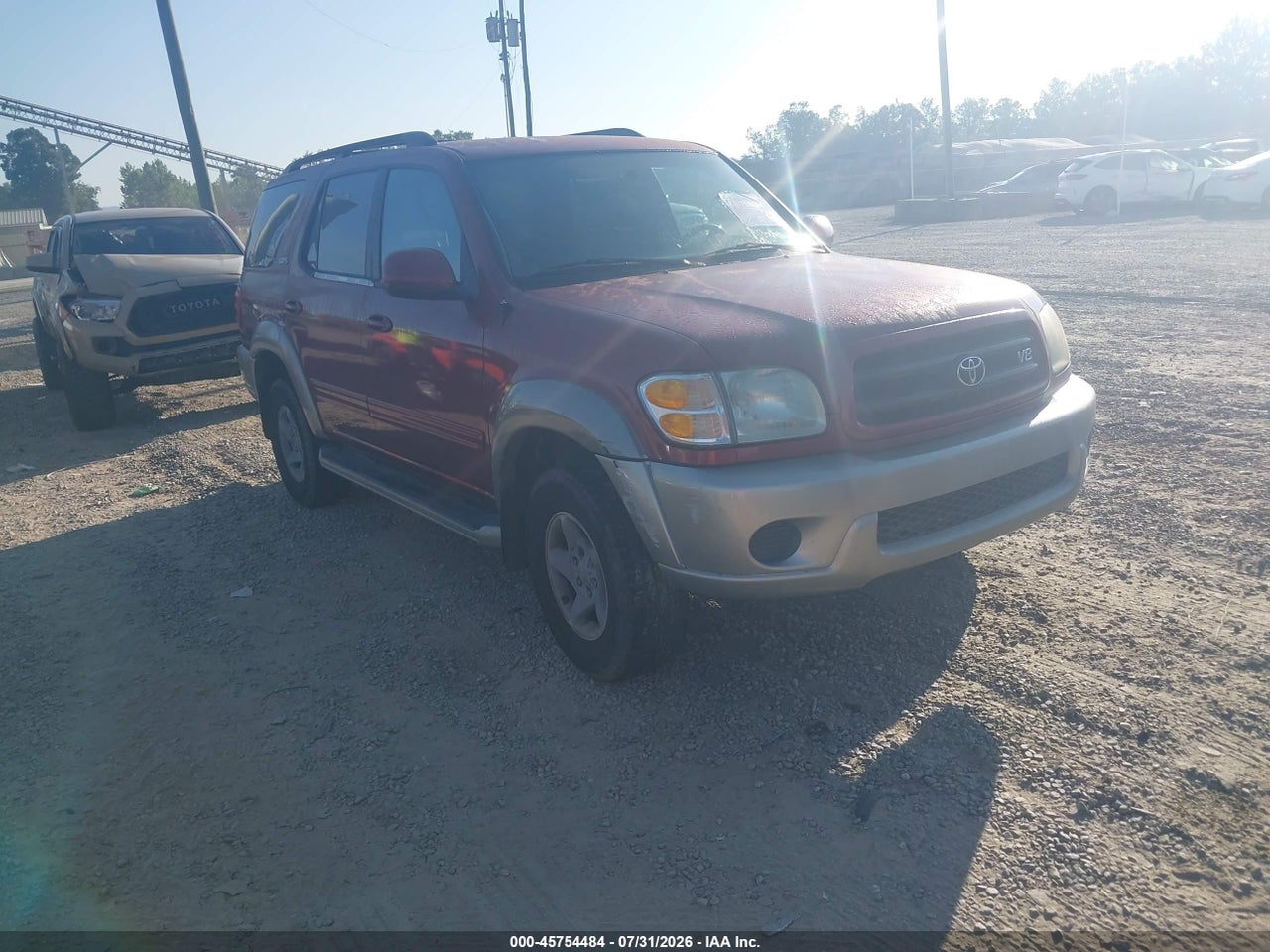 5TDBT44A21S****** · 2001 TOYOTA SEQUOIA SR5 V8
