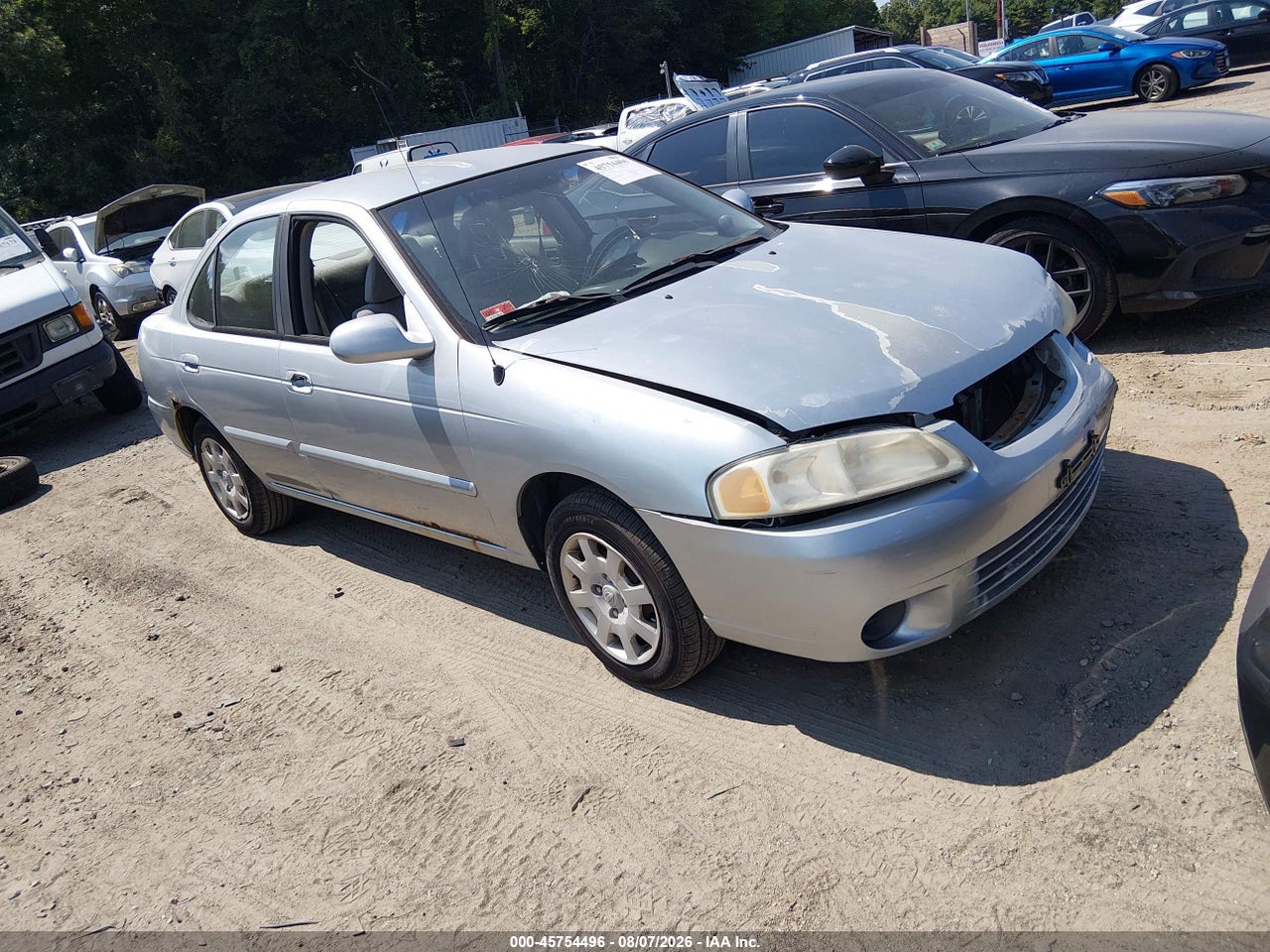 3N1CB51D72L****** · 2002 NISSAN SENTRA GXE