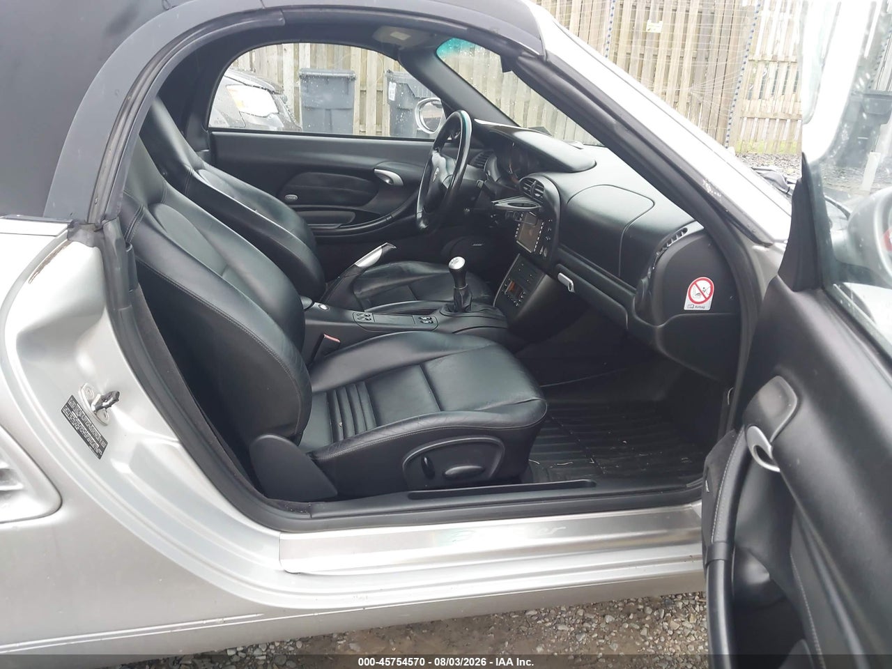 2003 PORSCHE BOXSTER   · 5/11