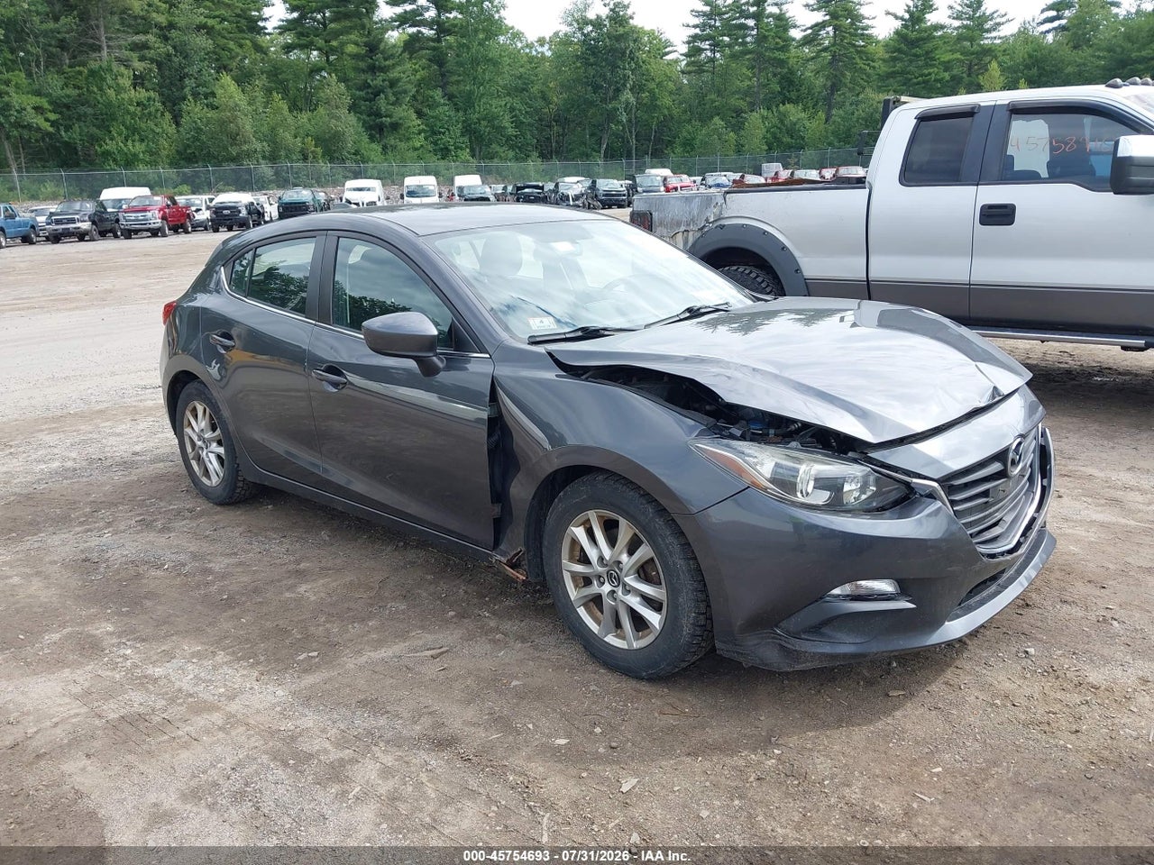 JM1BM1L73E1****** · 2014 MAZDA MAZDA3 I TOURING