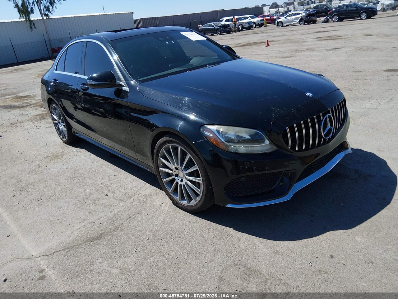 55SWF4KB0GU****** · 2016 MERCEDES-BENZ C 300 SPORT 4MATIC