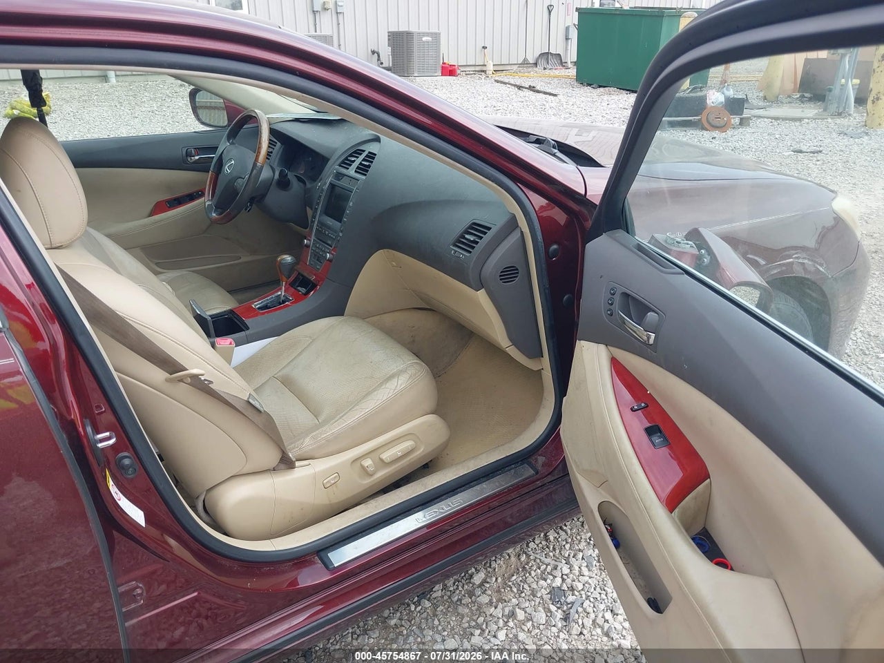 2007 LEXUS ES 350 · 5/11