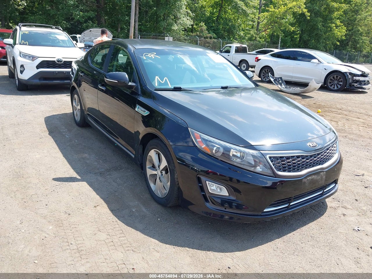 KNAGM4AD2E5****** · 2014 KIA OPTIMA HYBRID LX