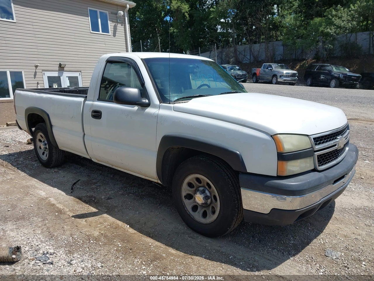 3GCEC14Z87G****** · 2007 CHEVROLET SILVERADO 1500 CLASSIC WORK TRUCK