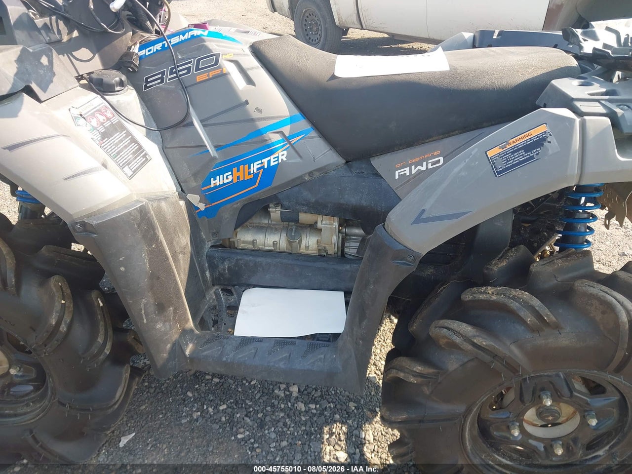 4XASXN85XRB****** · 2024 POLARIS SPORTSMAN 850 HIGH LIFTER EDITION · 9/11