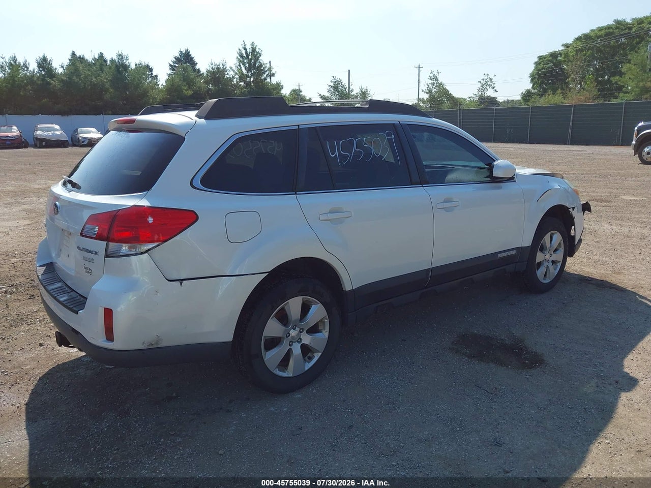 2012 SUBARU OUTBACK 2.5I PREMIUM · 4/11