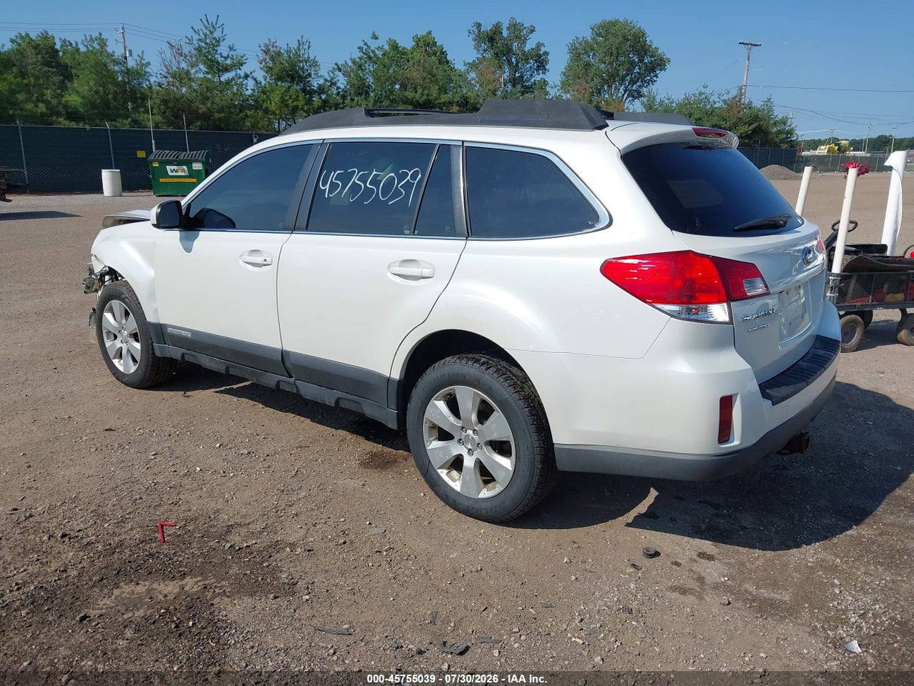 2012 SUBARU OUTBACK 2.5I PREMIUM · 3/11