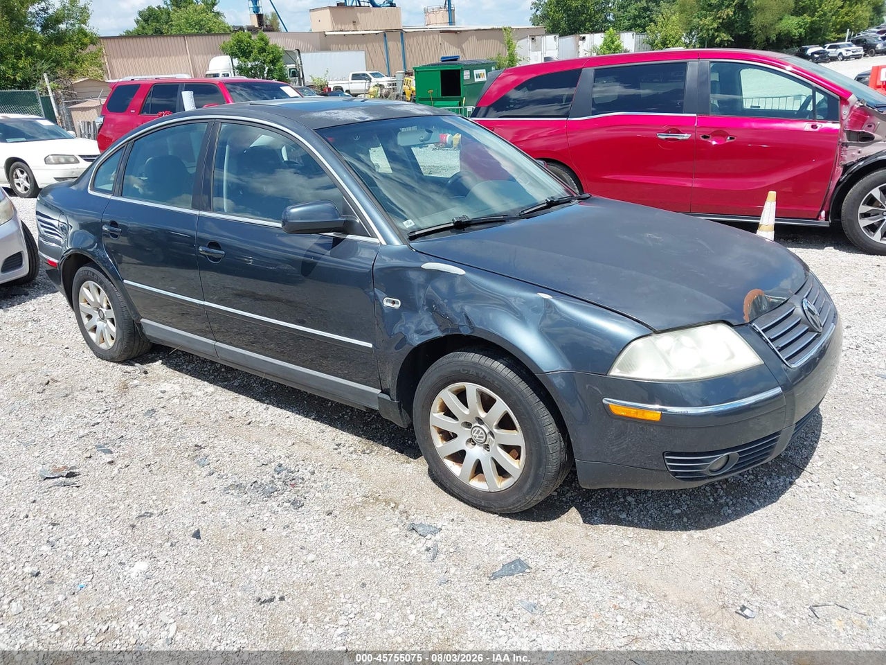 WVWPD63B33P****** · 2003 VOLKSWAGEN PASSAT GLS