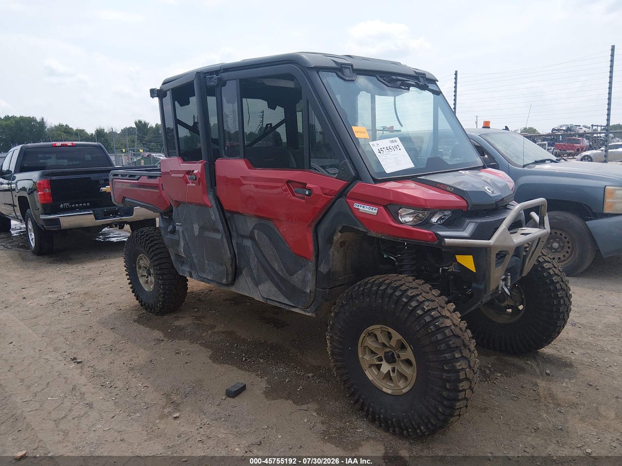 3JBUUAX48SK****** · 2025 CAN-AM DEFENDER MAX LIMITED CAB HD10/LONE STAR HD10