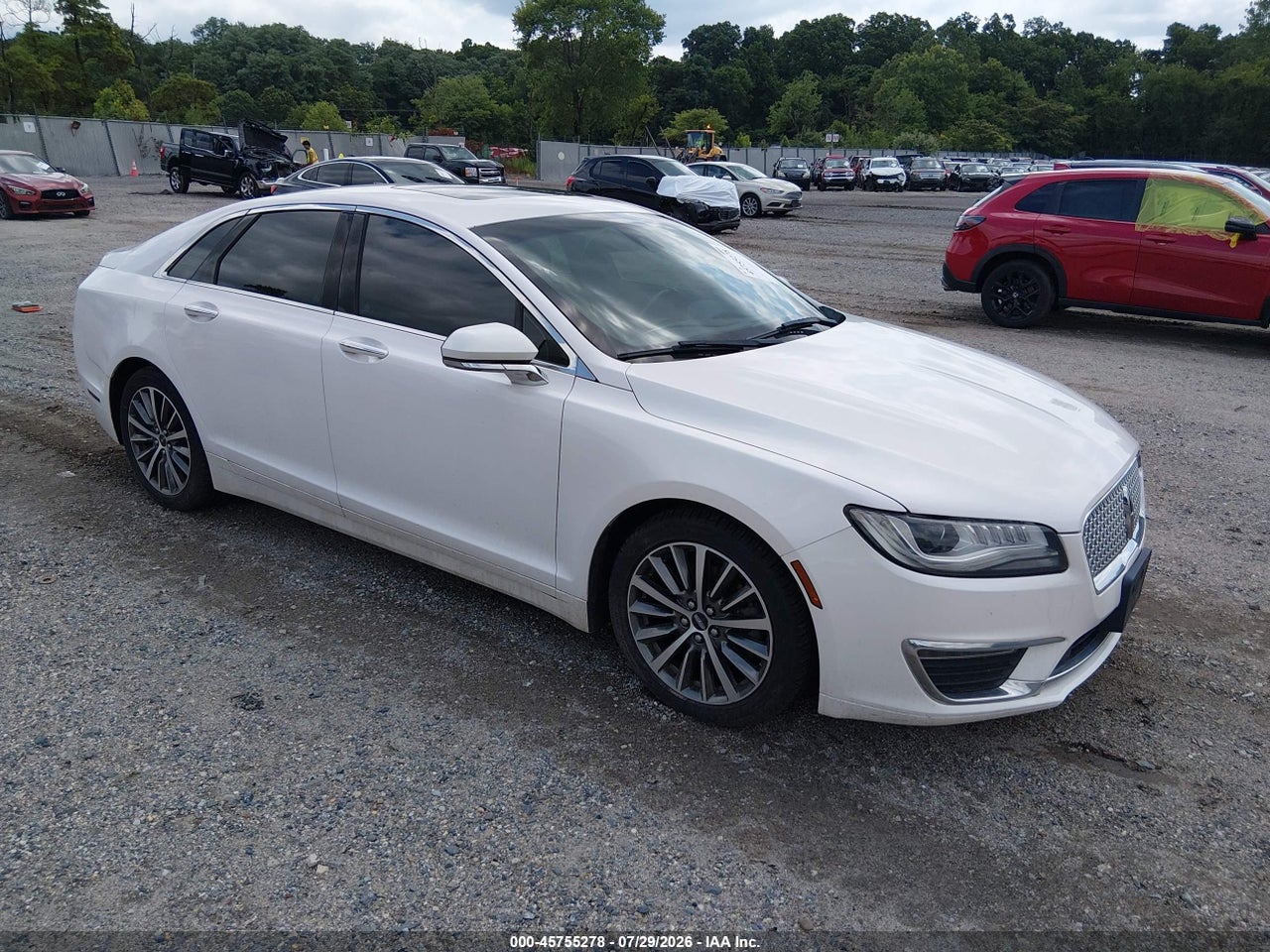 3LN6L5D90HR****** · 2017 LINCOLN MKZ SELECT