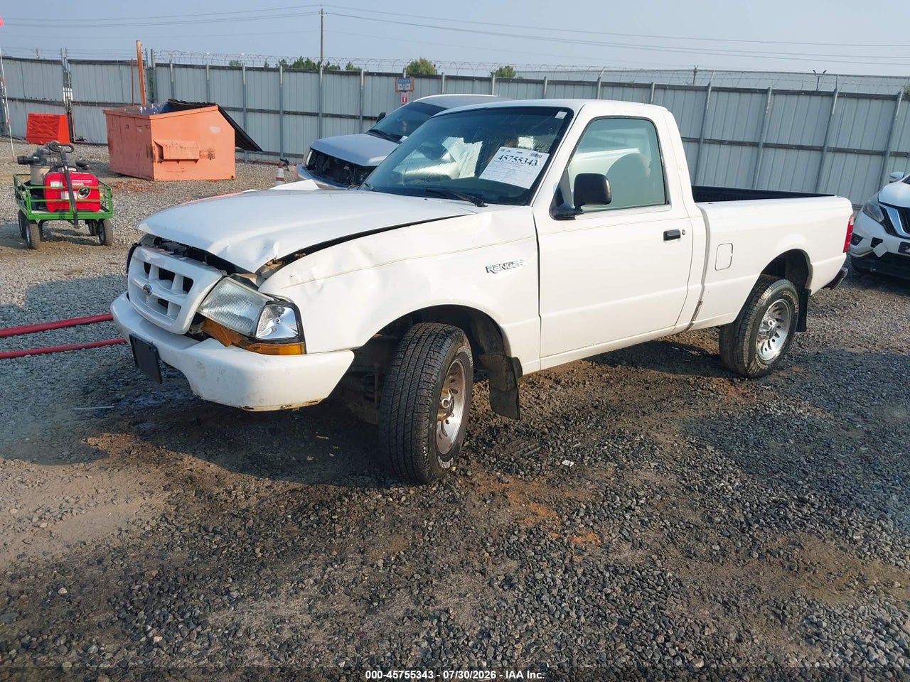 1FTYR10CXYP****** · 2000 FORD RANGER XL/XLT · 2/11