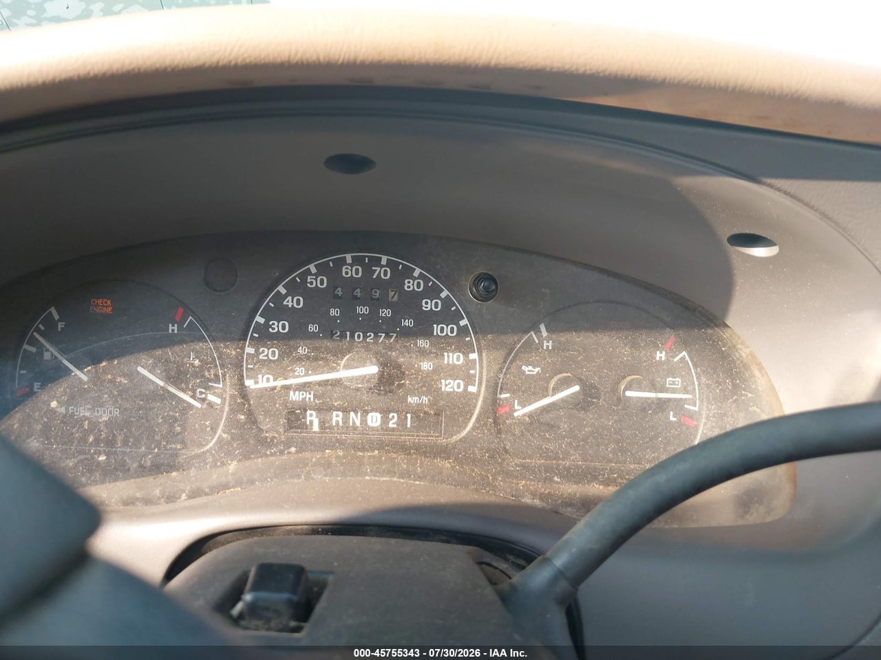 1FTYR10CXYP****** · 2000 FORD RANGER XL/XLT · 7/11