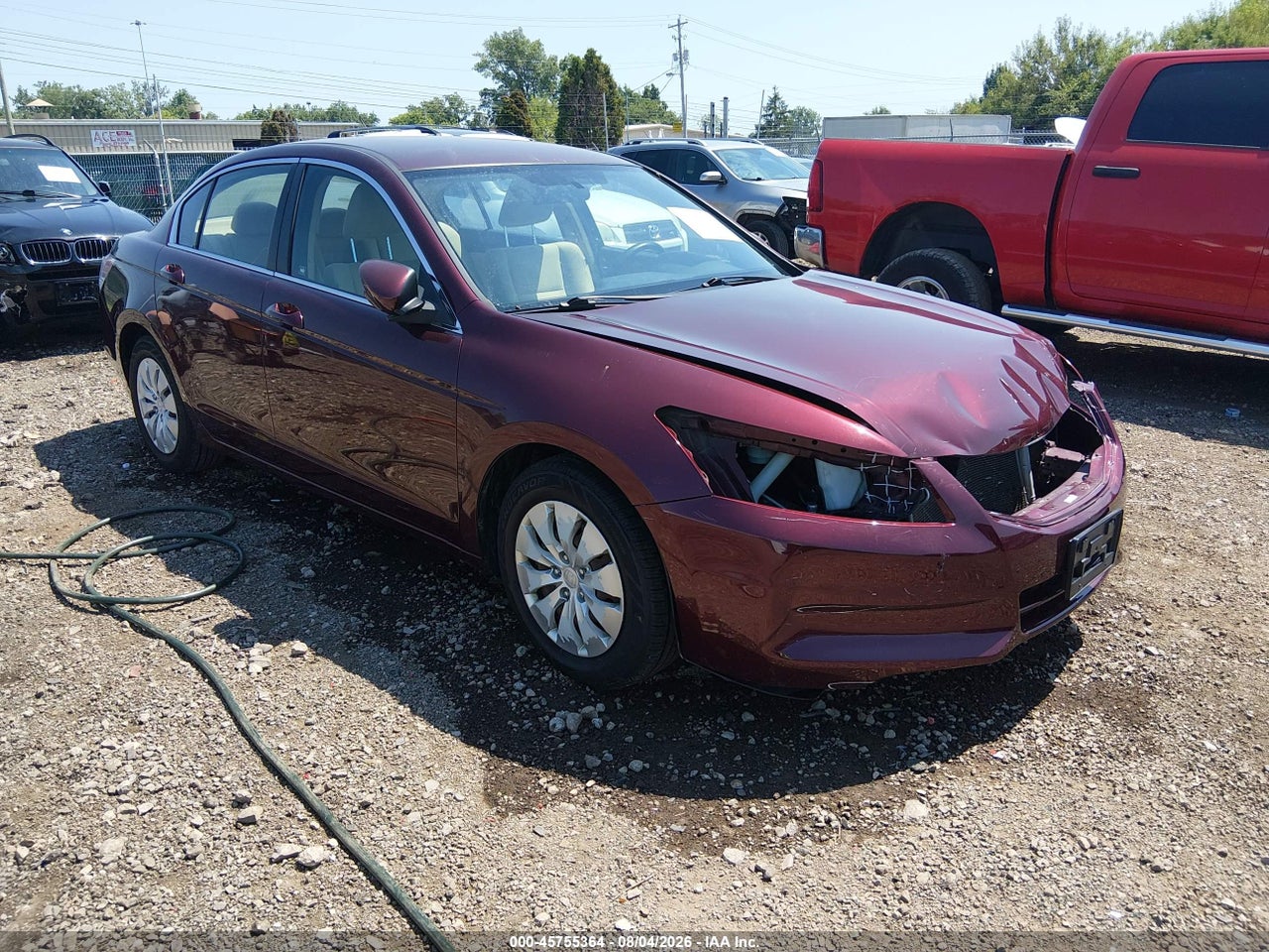 1HGCP2F33CA****** · 2012 HONDA ACCORD SDN LX