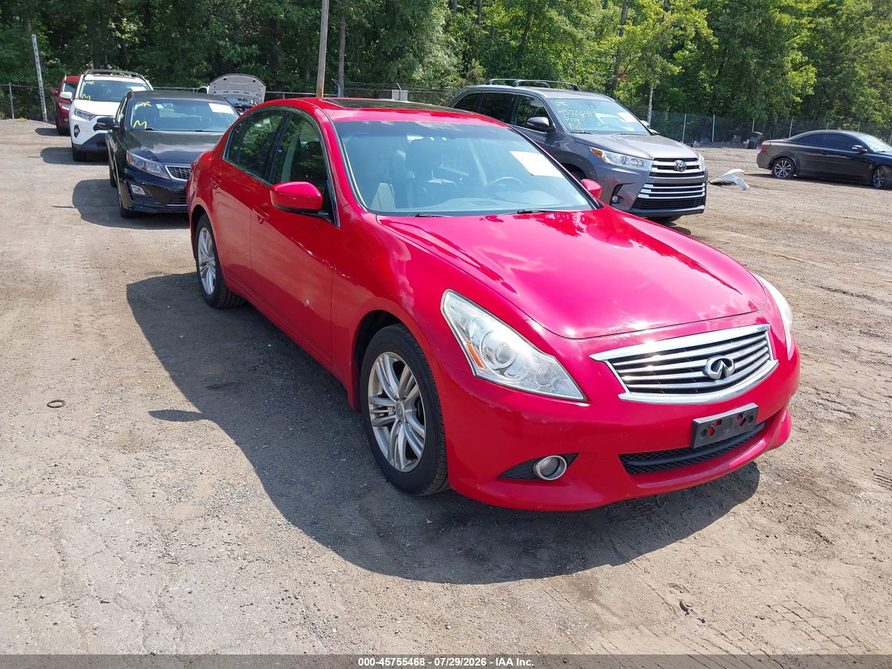 2013 INFINITI G37X