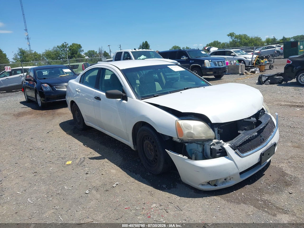 4A32B3FF6CE****** · 2012 MITSUBISHI GALANT ES/SE