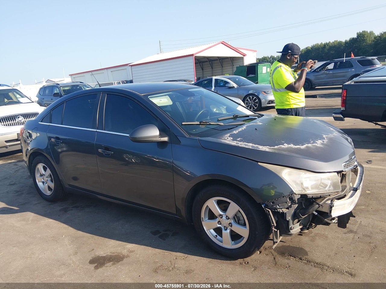 1G1PC5SB4D7****** · 2013 CHEVROLET CRUZE 1LT AUTO