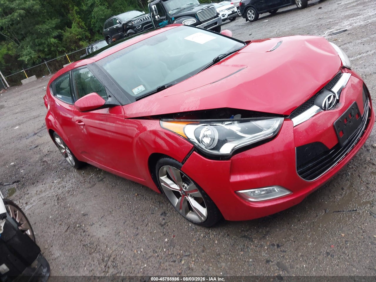 KMHTC6AD4CU****** · 2012 HYUNDAI VELOSTER BASE W/GRAY