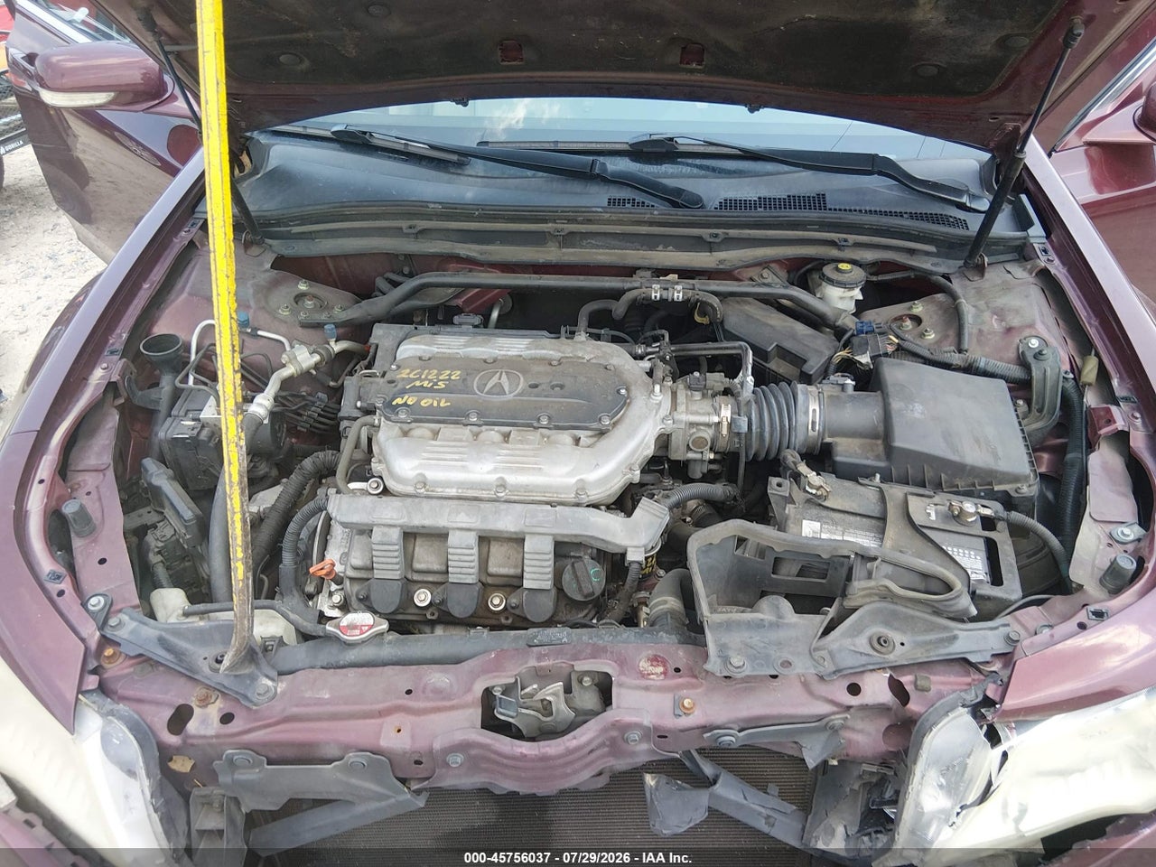 19UUA8F28BA****** · 2011 ACURA TL 3.5 · 10/11