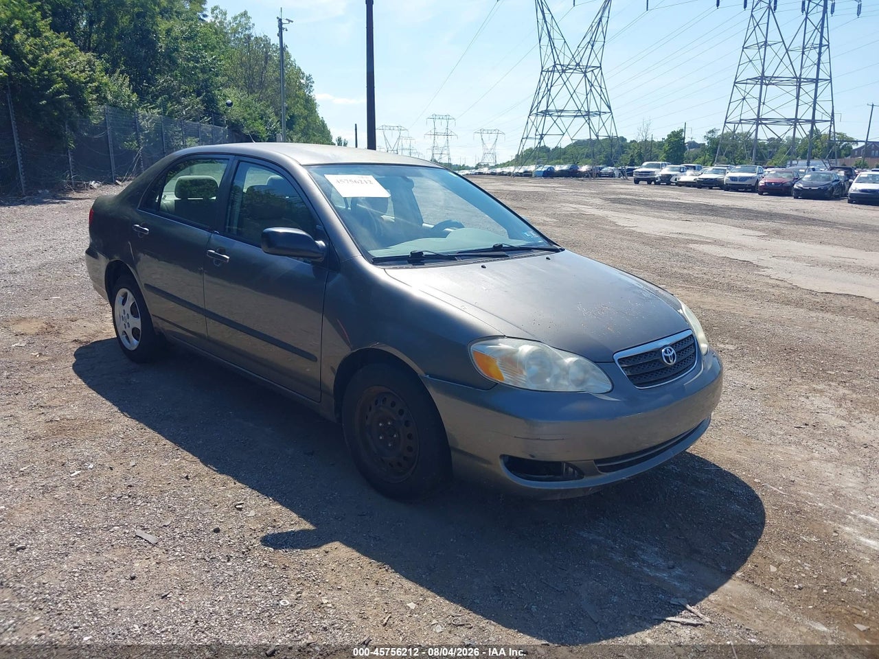 1NXBR32E95Z****** · 2005 TOYOTA COROLLA CE
